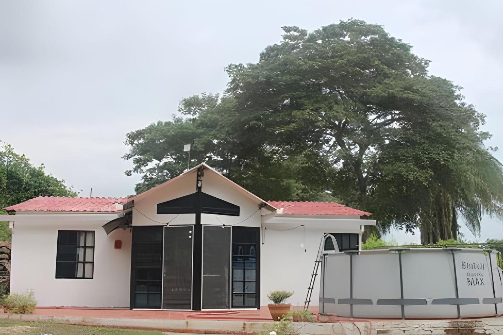 Cabana Campestre De Con Piscina, Cocina, Y Wifi. Villa Carmen de Apicalá Exteriör bild